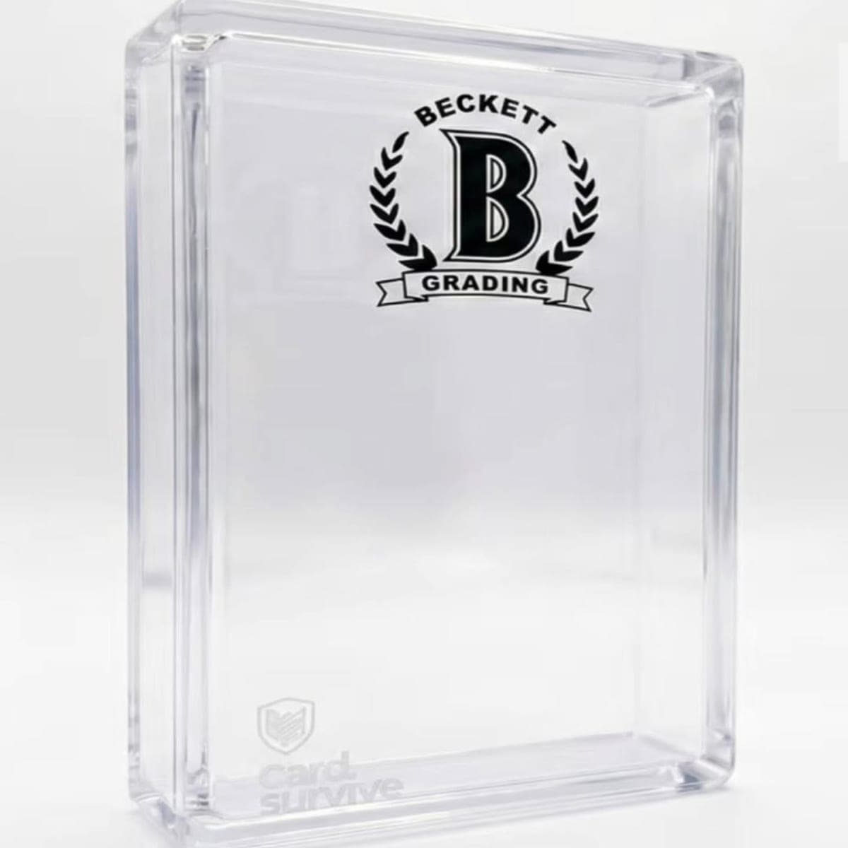 The Tank Beckett protector shown empty on a white background.