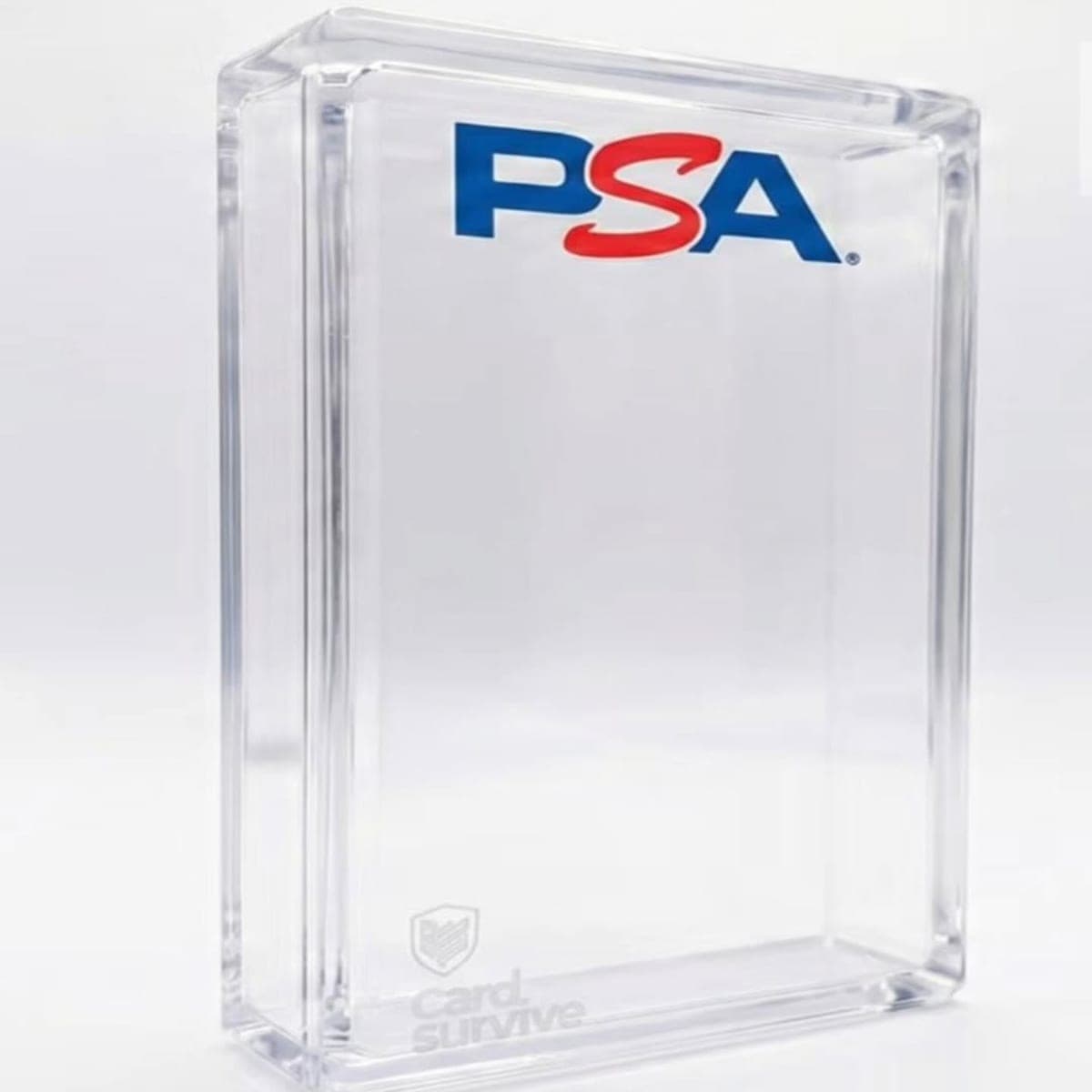 The Tank PSA protector shown empty at a three-quarter angle on a white background.